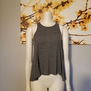 American Eagle grey dressy top